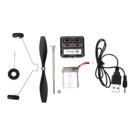 Avion RC WLtoys F949 Cessna-182 – 3 Canaux, Gyroscope 6 Axes, Moteur 720 – Pour Débutants, Vol 25 Min