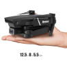 Drone Pro Double Caméra 4K Ultra HD Grand Angle Wifi FPV
