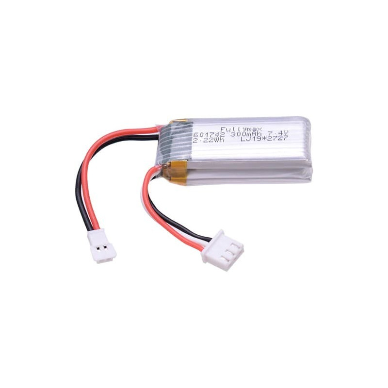 WLtoys Batterie Lipo 7,4V 300mAh pour Avion F959, A800 et A6007