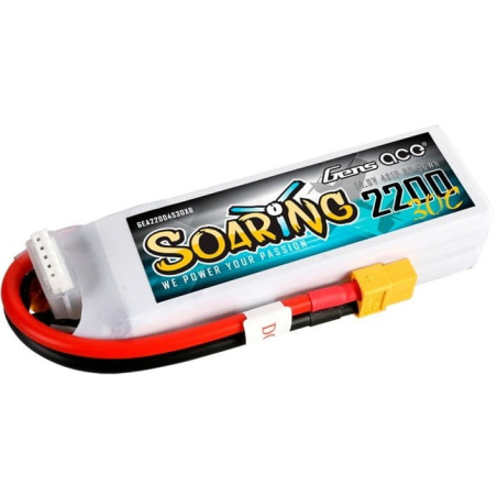 Batterie LiPo 14,8v 2200mah 30C 4S1P XT60 SOARING