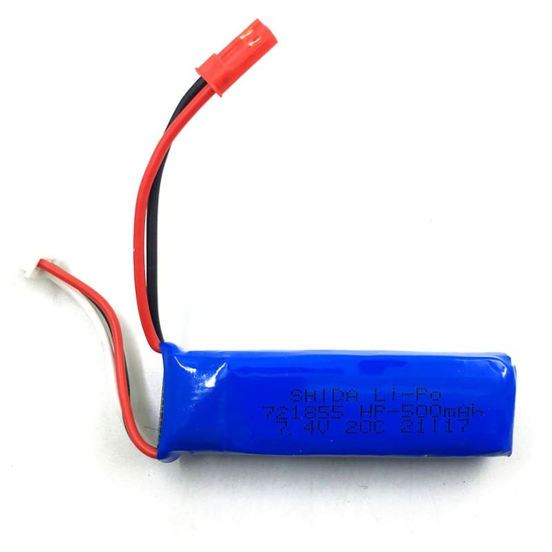 Batterie LiPo 7.4v 500mAh pour Avion RC XK A160-J3