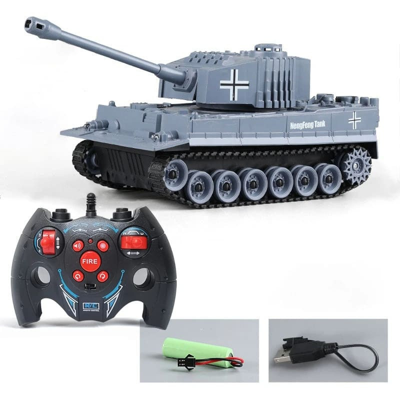 Tiger Tank RC Char de Combat Allemand 1/30