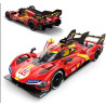 Voiture RC Piste Ferrari 499P n°50 - Vainqueur 24H du Mans 2023 & 2024