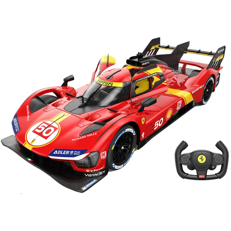 Voiture RC Piste Ferrari 499P n°50 - Vainqueur 24H du Mans 2023 & 2024