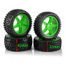 Roues Tout-Terrain pour Voitures RC 1/10 - HSP 06010 + 06026
