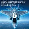 Avion RC F-35 Lightning à Turbine EDF 40mm – Brushless 4 Canaux 3D/6G