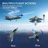 Avion RC F-35 Lightning à Turbine EDF 40mm – Brushless 4 Canaux 3D/6G