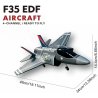 Avion RC F-35 Lightning à Turbine EDF 40mm – Brushless 4 Canaux 3D/6G