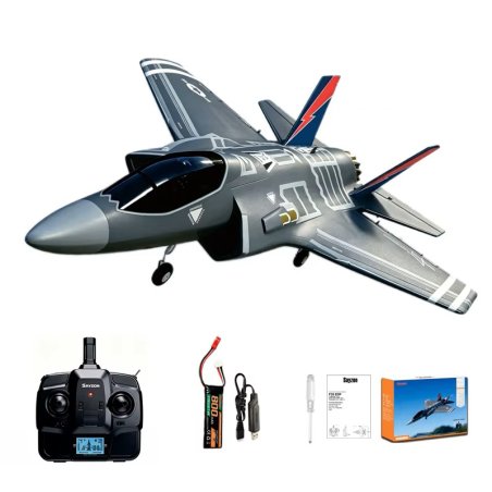 Avion RC F-35 Lightning à Turbine EDF 40mm – Brushless 4 Canaux 3D/6G