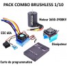 Pack Combo Brushless pour Voiture RC 1/10