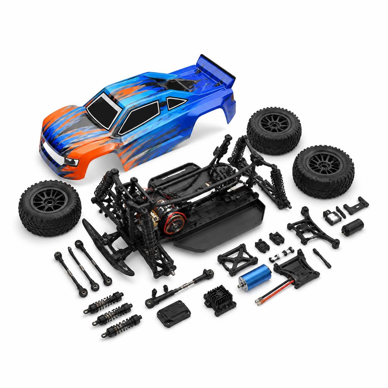 Voiture RC Électrique en Kit à Monter